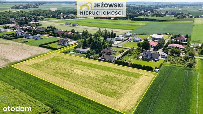Działka bud-rolna 90 arów, wygodny podział, media.-5