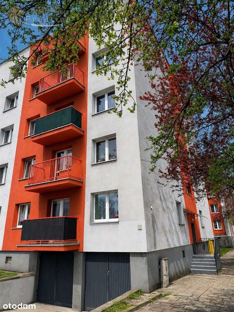 2 pokoje 35,5 m² z balkonem – niski czynsz! Okazj