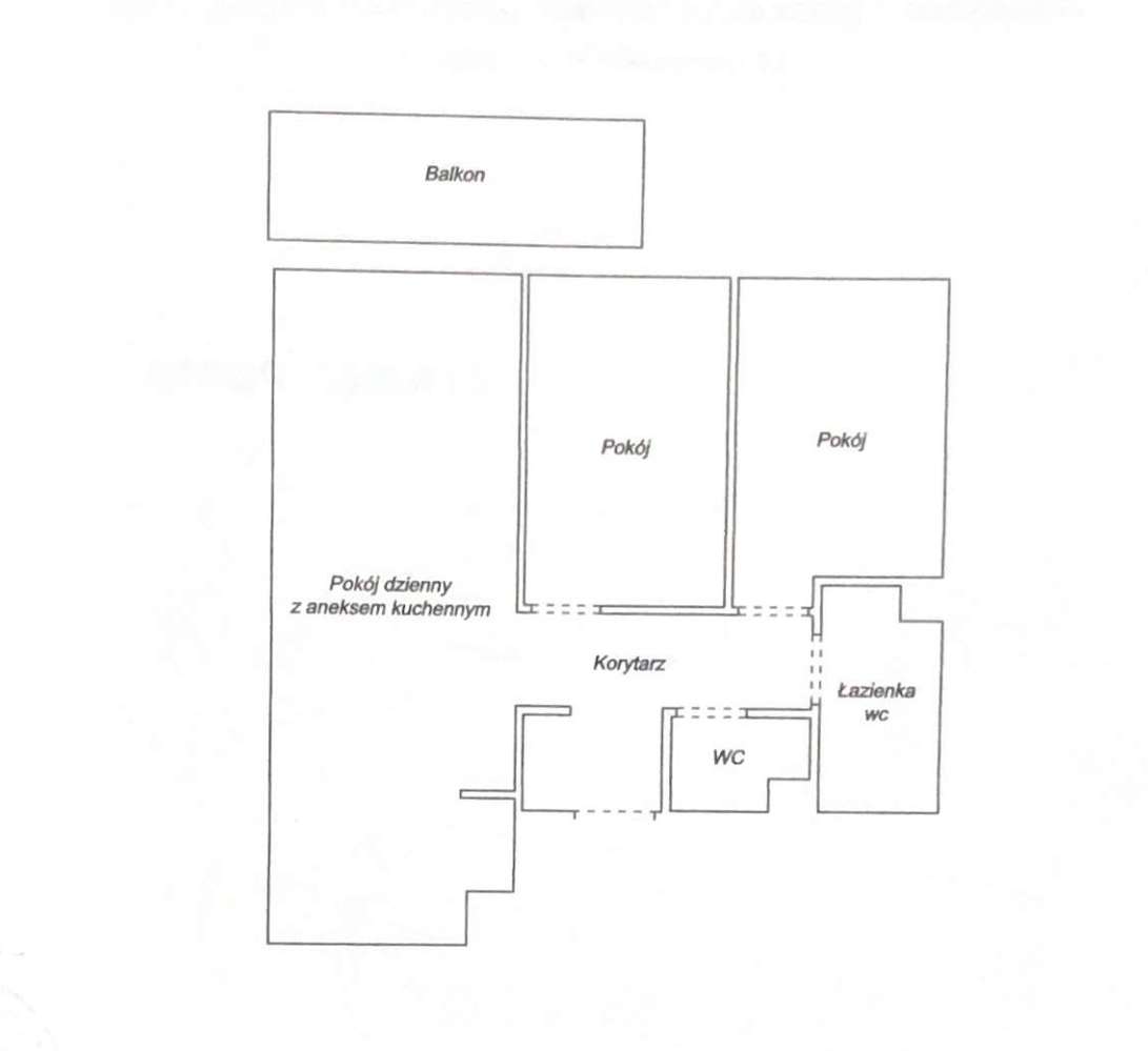 3 pokojowe Mieszkanie ul. Wielkopolska-17