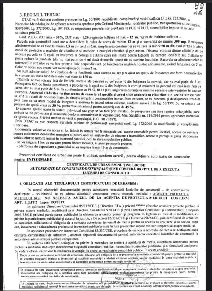 Teren intravilan ptr casa in Barnova,utilitati! - Imagine principală: 2/2