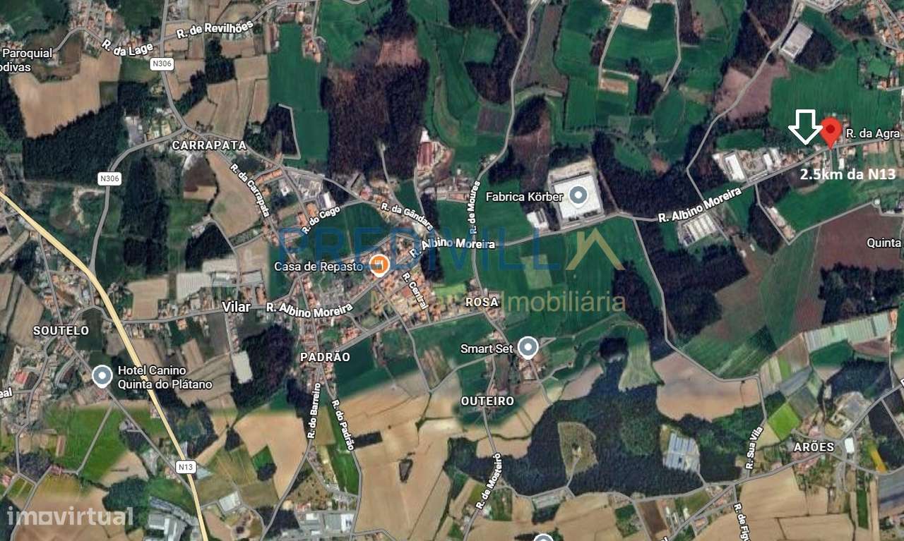 Lote de Terreno  Venda em Guilhabreu,Vila do Conde-6