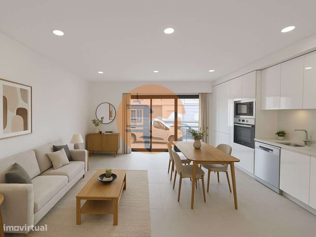 Apartamento T2 no Rés-do-Chão, a 2 minutos da marginal de Cabanas - Grande imagem: 3/62