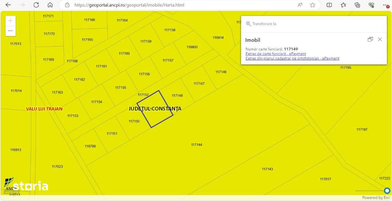 Teren 500 mp(lot 26)/Valu Lui Traian/licitatie - Imagine principală: 2/4