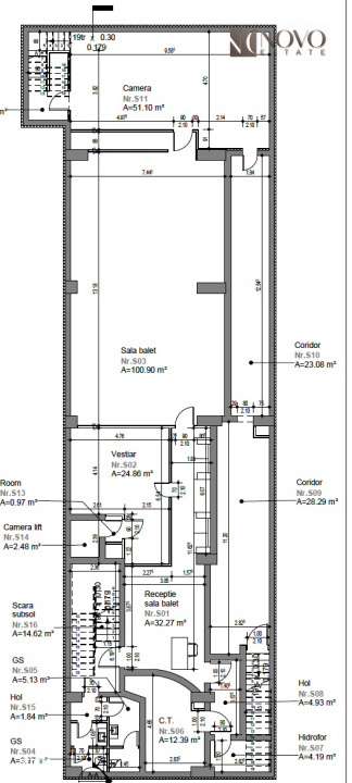 Spatiu comercial | 13 Septembrie - Prosper | 270 mp | Subsol - Imagine principală: 4/4
