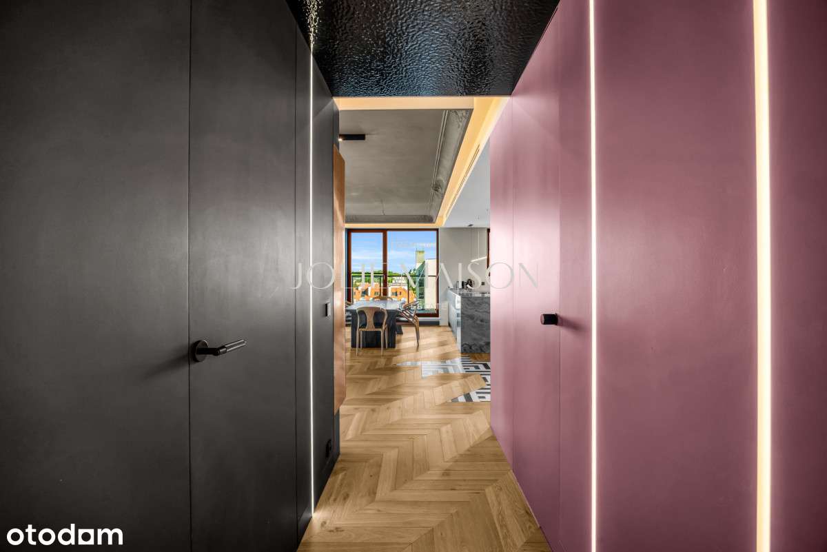 Designerskie,salon 60m2, duży taras, wysokość 2.9m-2