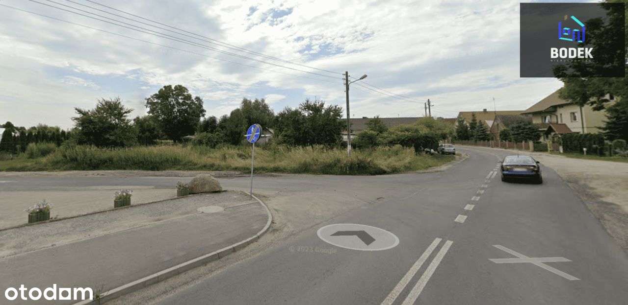 0%, mpzp, media, jednorodzinna+usługi, asfalt - Pełny obrazek: 4/7