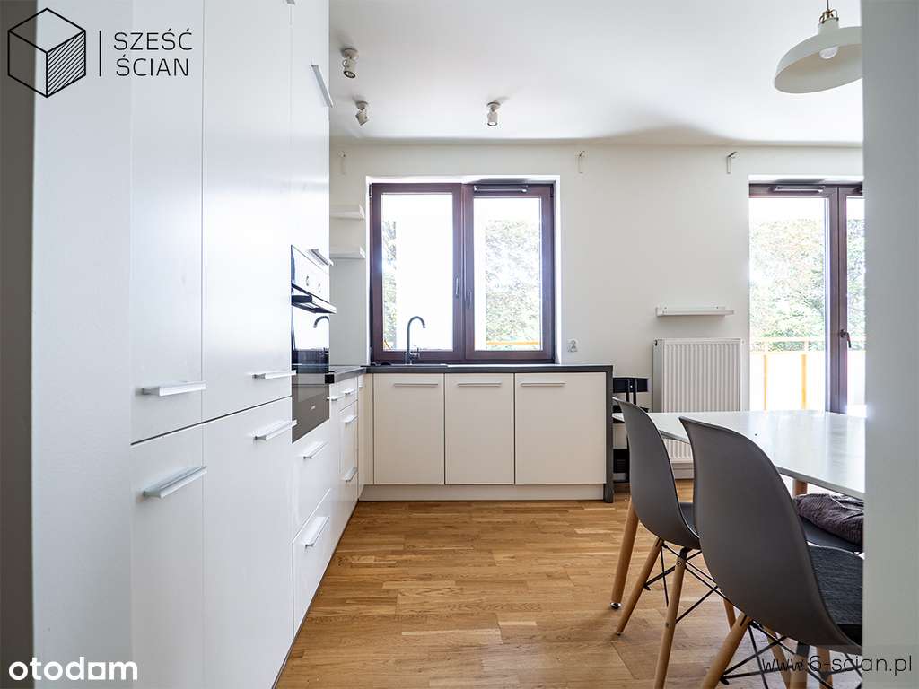 2-pok.| Duży taras | Drewniana podłoga| Brzeska 15-4