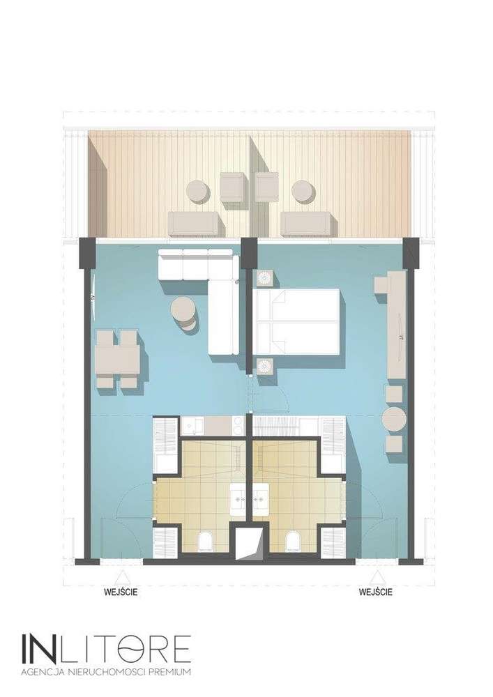 Duplex / Dwa Pokoje / Dwie Łazienki / Seaside Park - Pełny obrazek: 4/20