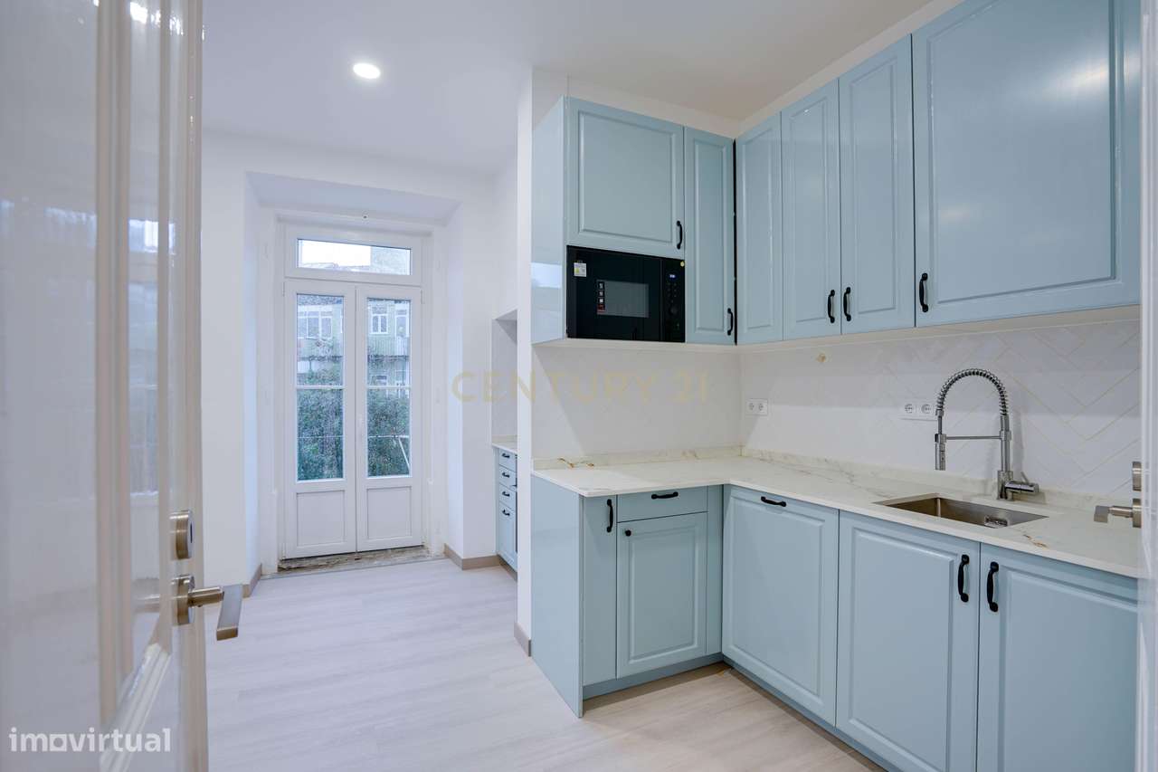 Apartamento Renovado em Alcântara - Lisboa, com 4 quartos para arrenda - Grande imagem: 5/40