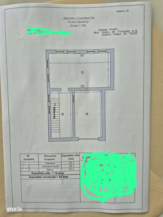 Spatiu birouri, diverse afaceri, in Vaslui, in spatele fostului BCR,Ul - Imagine principală: 3/13