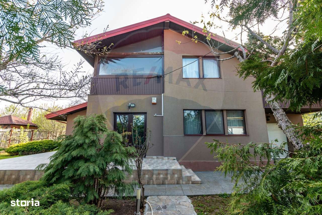 Casa individuala de vanzare teren 1058 mp | grădină matură – Snagov-0