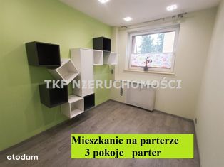 Komfortowe mieszkanie 60 m2 parter 3 pokoje