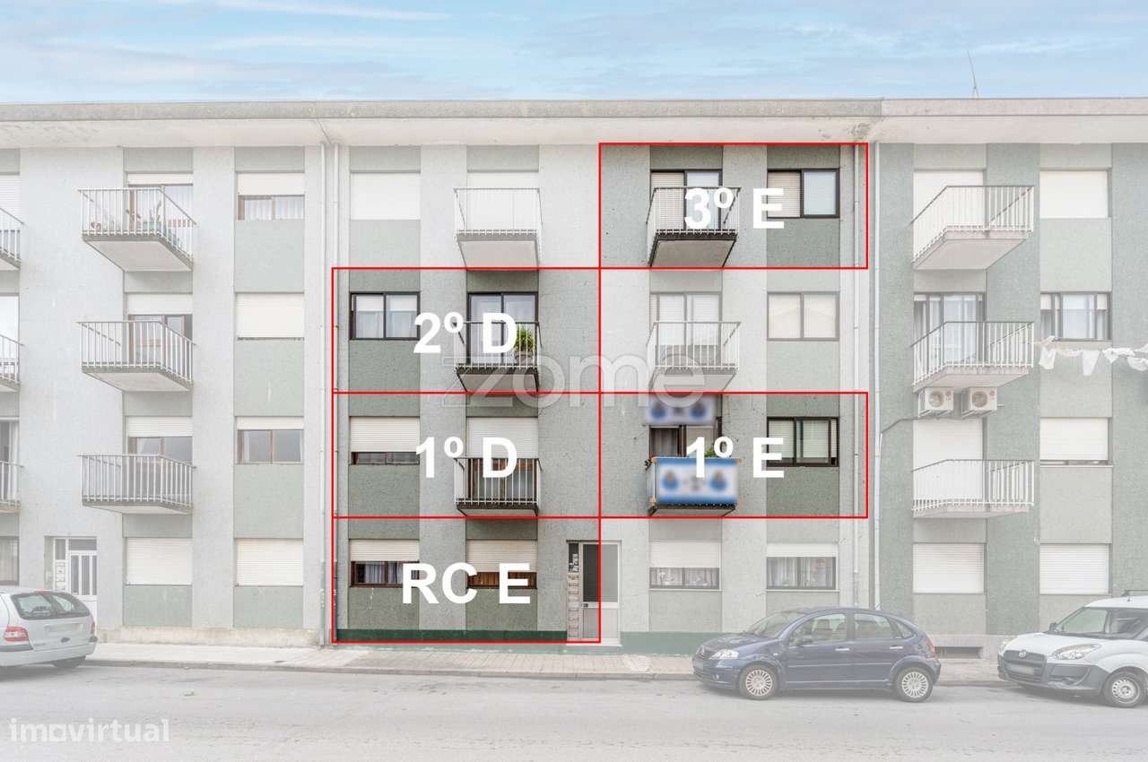 5 apartamentos T2+1 no Centro de Ermesinde, Valongo - Grande imagem: 3/24