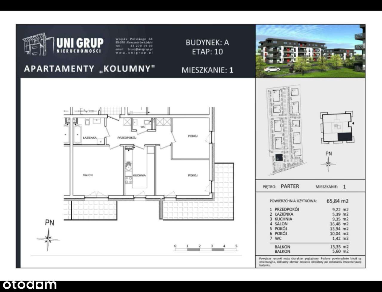 Apartamenty Kolumny - etap X | 3-pok. | A_1 - Pełny obrazek: 2/5