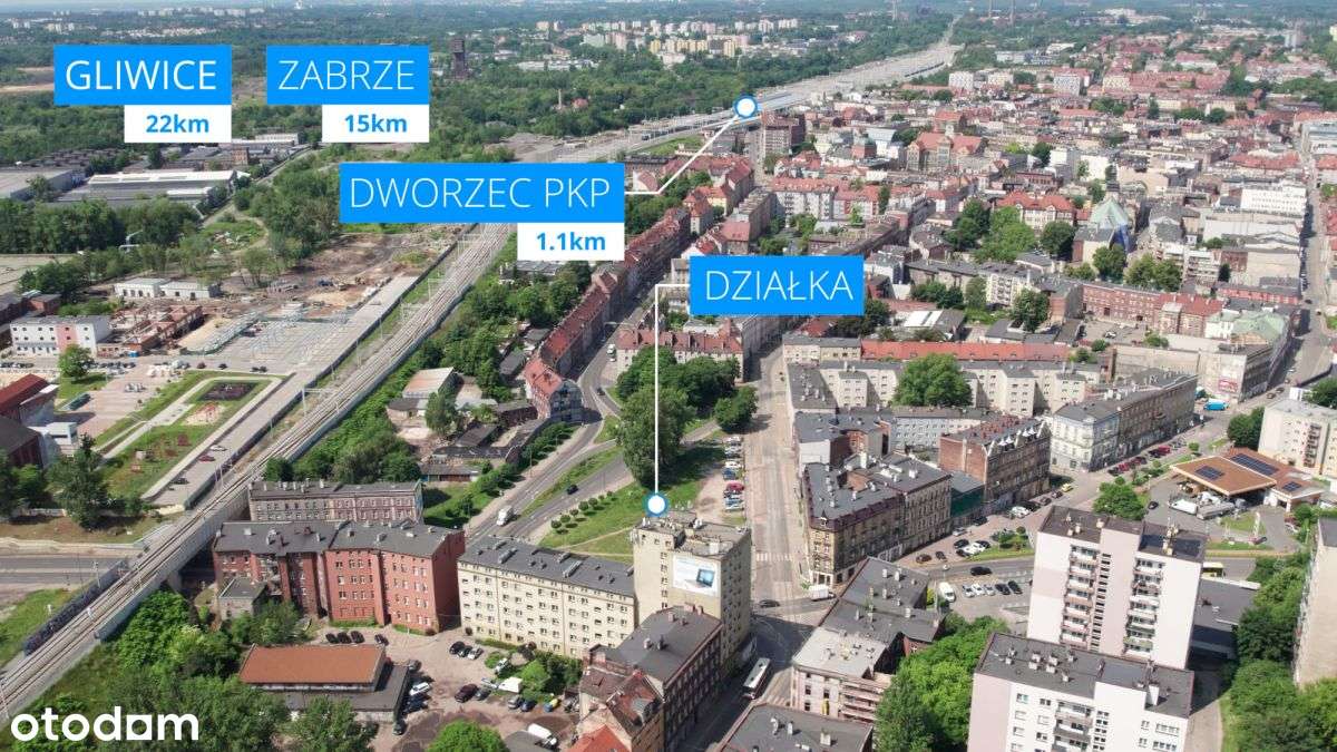 Działka inwestycyjna Bytom znakomita ekspozycja! - Pełny obrazek: 2/18