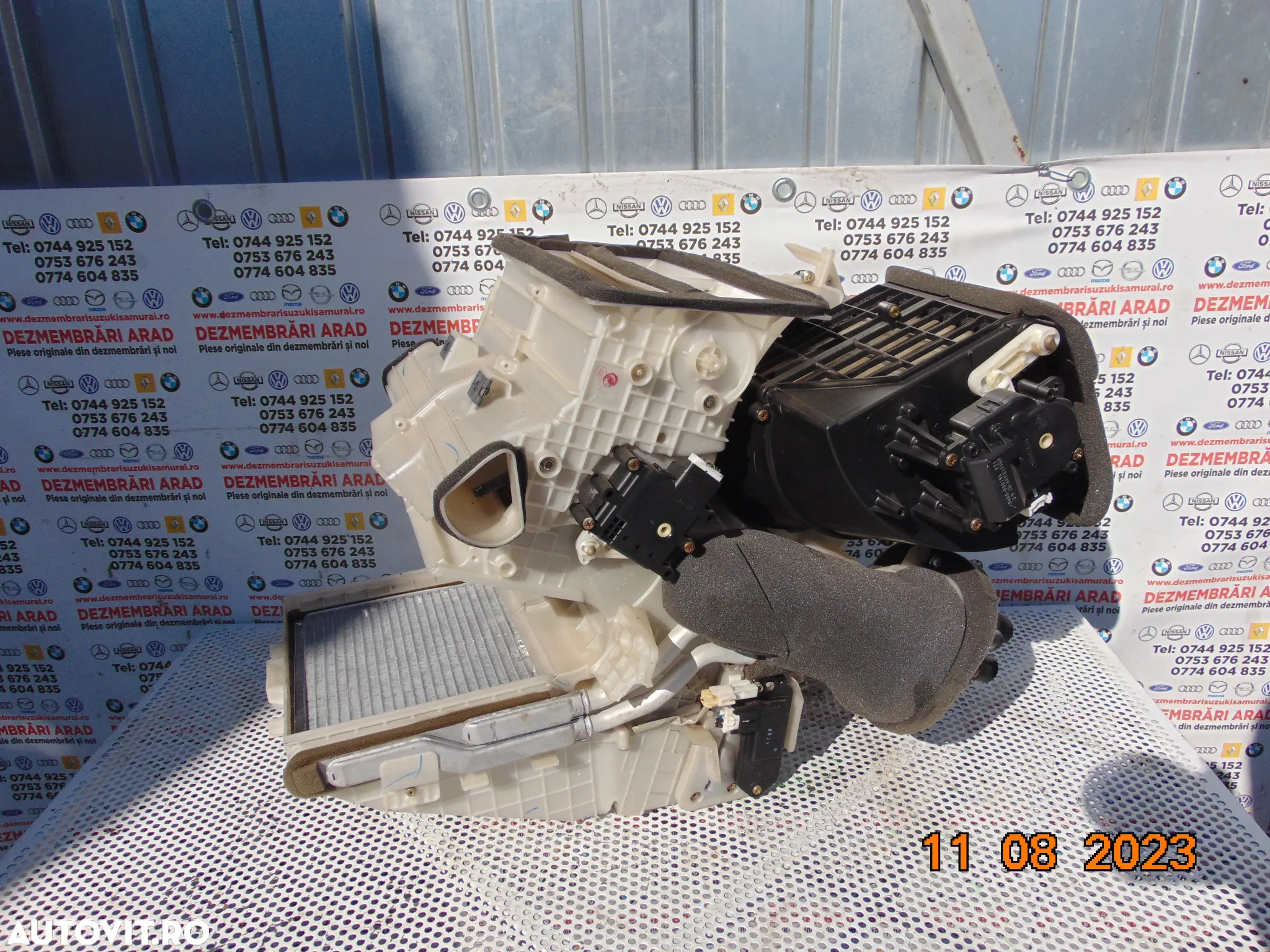 Motoras aeroterma Mazda 3 bk 2003-2009 rezistenta trepte radiator incalzire - 3