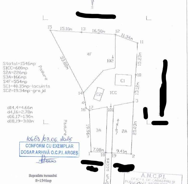 Casa si teren Malureni, cota parte 3/8, ID: R2617738 - Imagine principală: 2/7