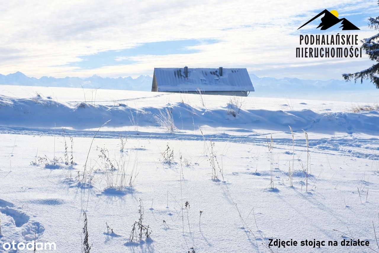 Duża działka budowlana  z widokiem pod inwestycję-4