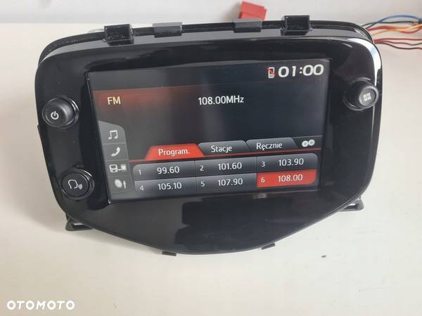 RADIO CITROEN TOYOTA AYGO 107 citroen C1 ANDROID AUTO NAWIGACJA PL - 7