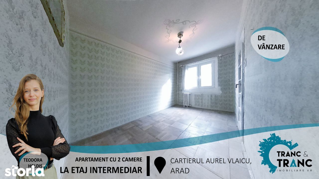 Apartament personalizabil, cu 2 camere, in Vlaicu