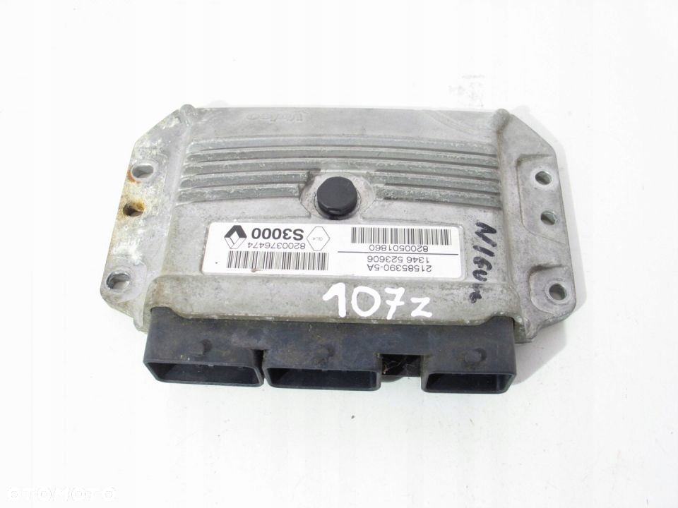 KOMPUTER SILNIKA RENAULT MODUS 1,6 B 8200501860 - 1