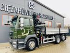 MAN TGM TGS 26.340 // wywrotka 3-S z HDS HIAB // kiper dzwig kran crane // oś skrętna // 6x2 // 6x4 // - 5