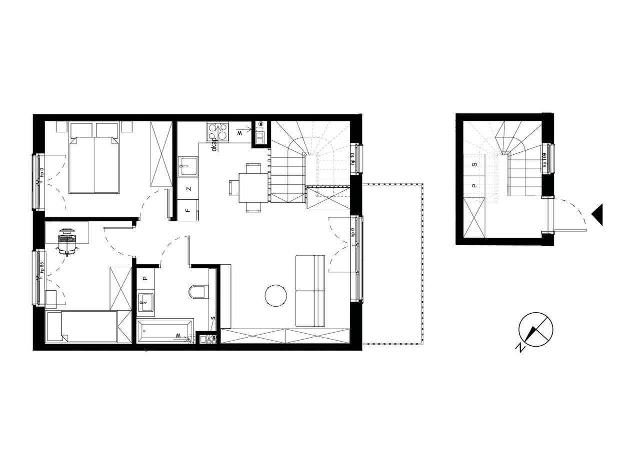 Komfortia I​V | mieszkanie 3-pok. | 14-2 - Pełny obrazek: 3/14