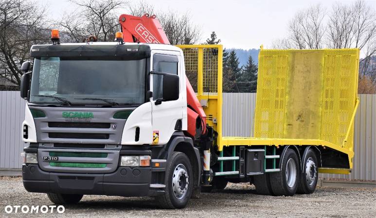 Scania P 310 * AUTOLAWETA 7,50m + FASSI F170A.22 - 3