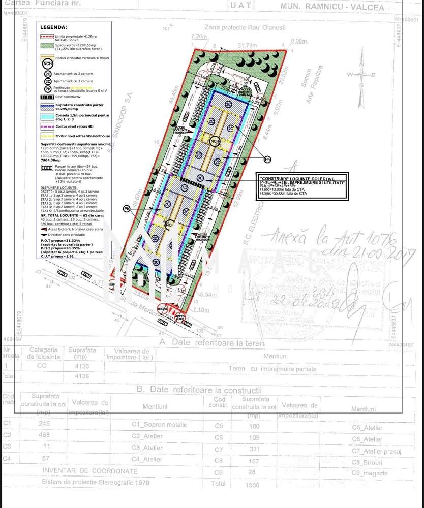 Teren | 4136 MP | Bloc D+P+3+4R+5R - Imagine principală: 4/7