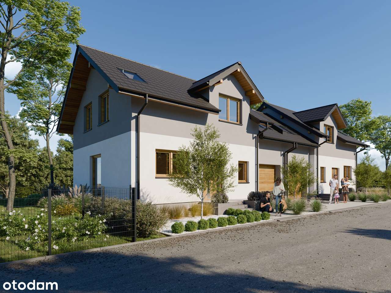 *** KLASYKA I ELEGANCJA - domy przy jeziorze na 1000m2 działkach ! *** - Pełny obrazek: 4/7