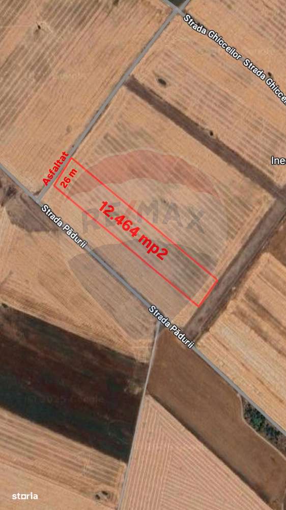 Teren 12,464mp Chitila / Strada Padurii - Imagine principală: 1/8