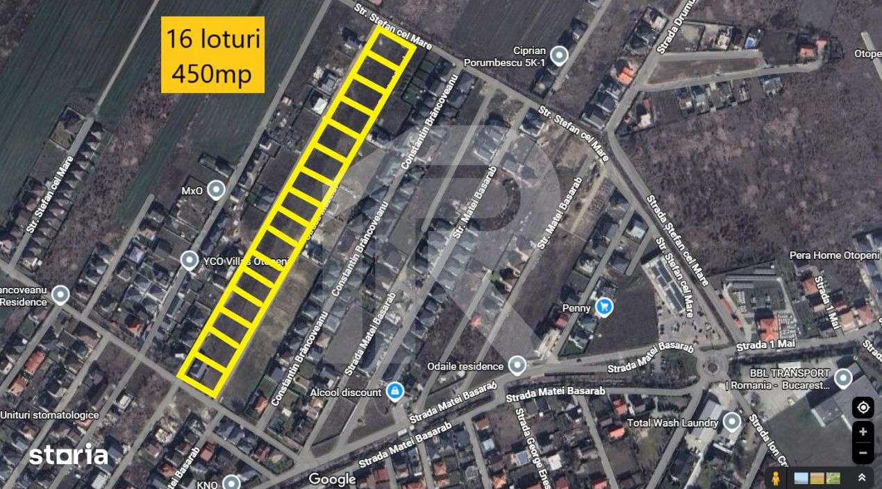Otopeni - Loturi pentru case - Str. Constantin Brancoveanu - 0% COMISI - Imagine principală: 2/11