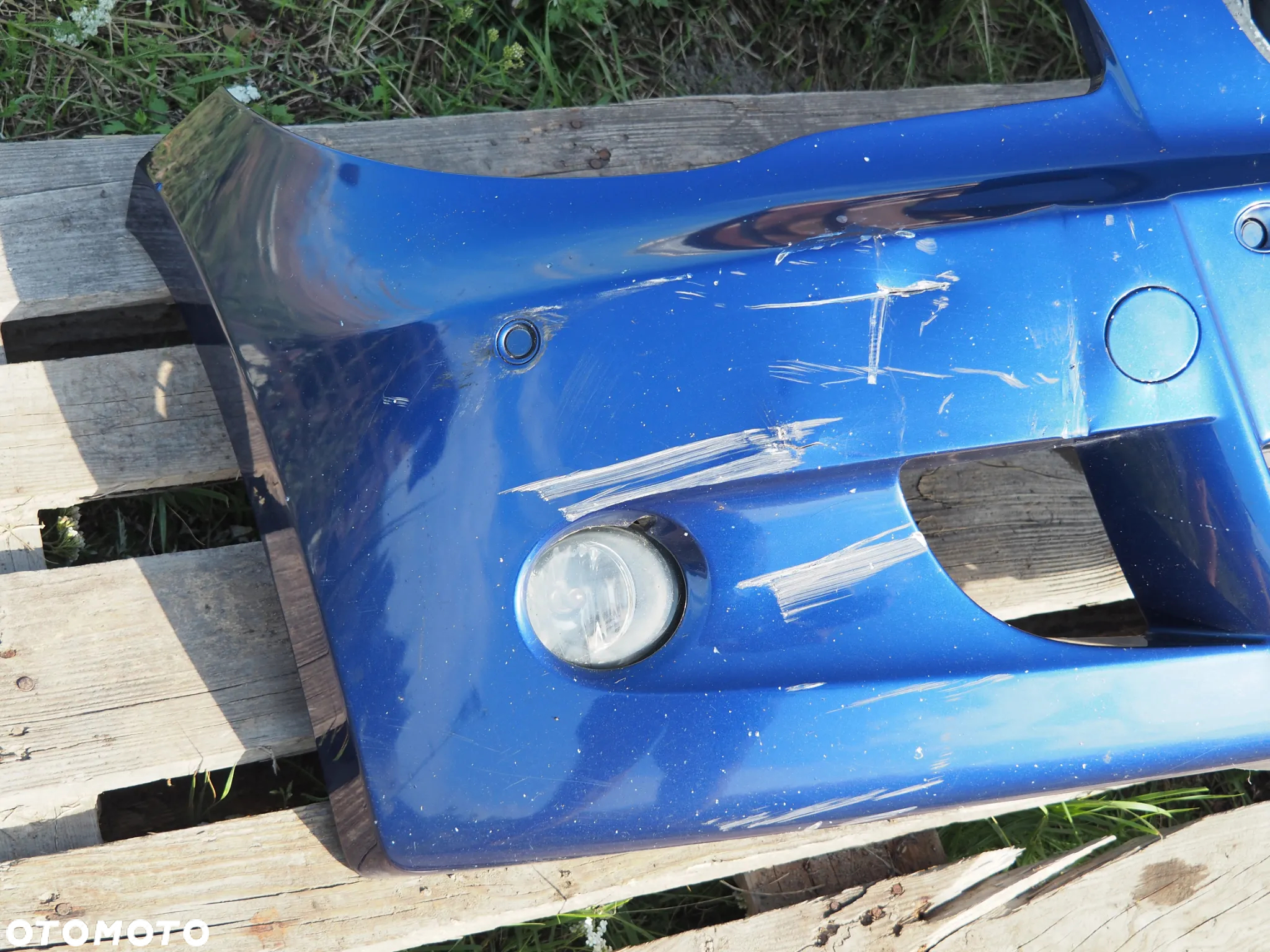 Zderzak przód przedni BMW 1 E87 E81 Mpakiet PDC Lemans blue - 2
