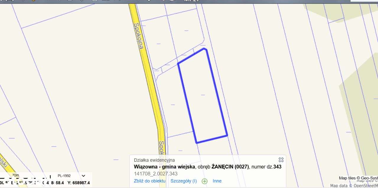 Do sprzedania piękna działka budowlana w Żanęcinie-15