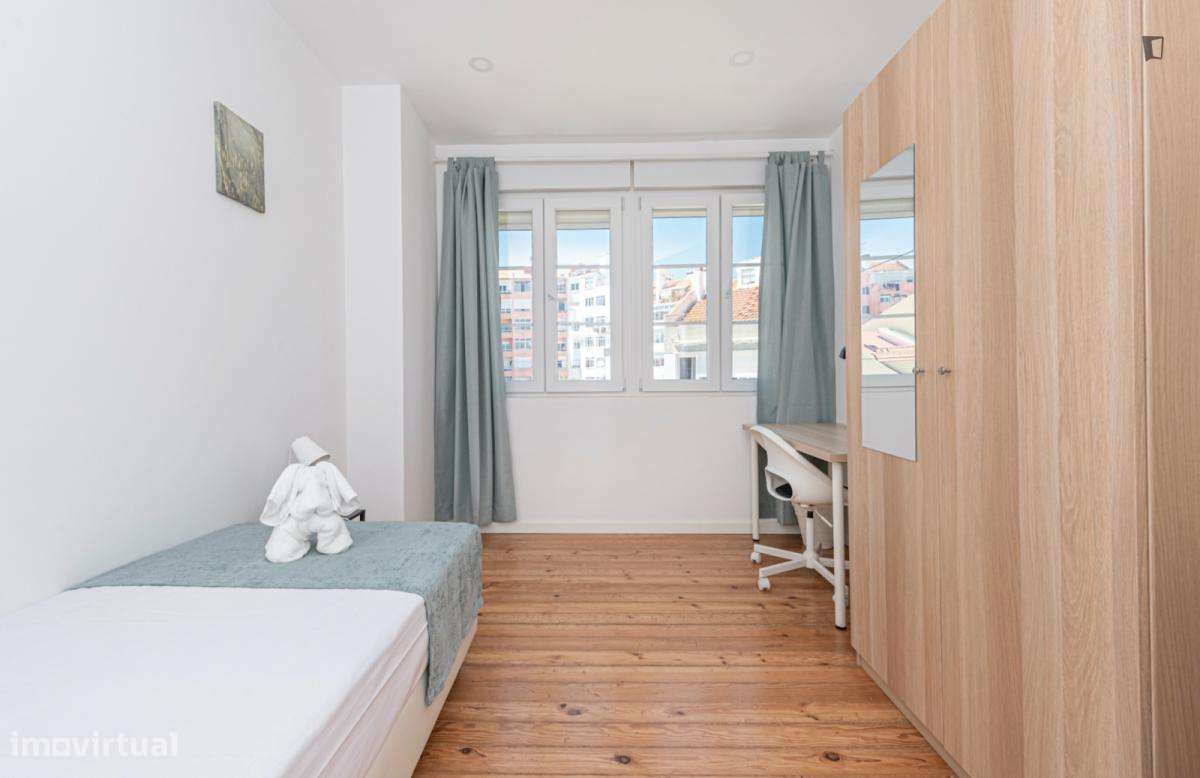 Quarto - localizado em Alcântara Lisbon - Grande imagem: 5/6