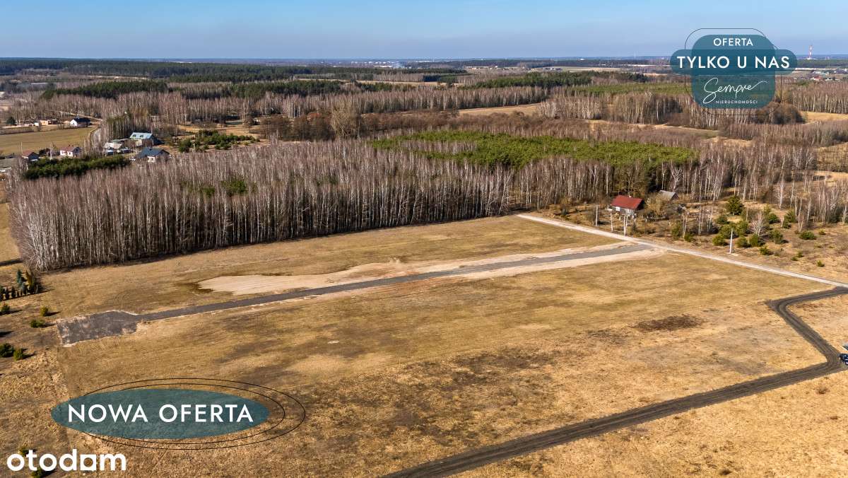 Działki z Wz, wodociąg, 10 km Zduńska Wola-9
