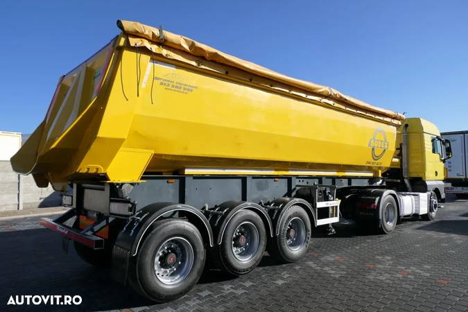 MAN TGS 18.460 / 4X4 / HIDRODRIVE + BODEX / CAMION BASCULANTE 32 M3 - 6