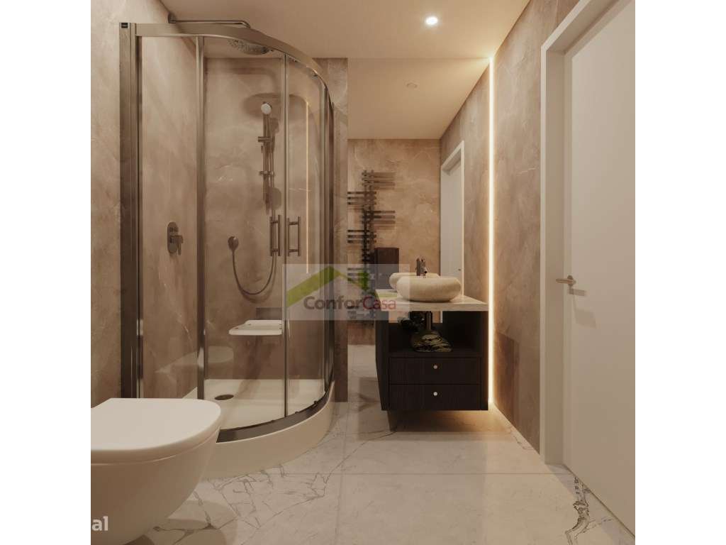 T3 Novo com Piscina e Garagem em Condomínio Fechado - Braga-9