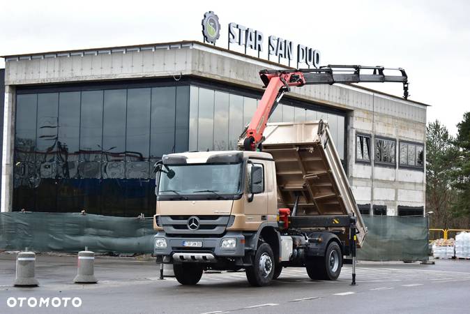 Mercedes-Benz ACTROS 1836 4x4 PALFINGER PK 14002 EH HDS Żuraw Wywrotka - 1