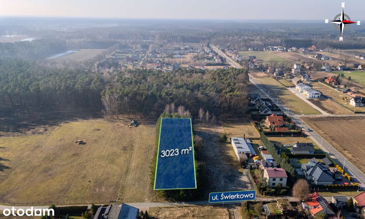 Duża działka pod zabudowę mieszkaniową w Lublińcu - Pełny obrazek: 2/6