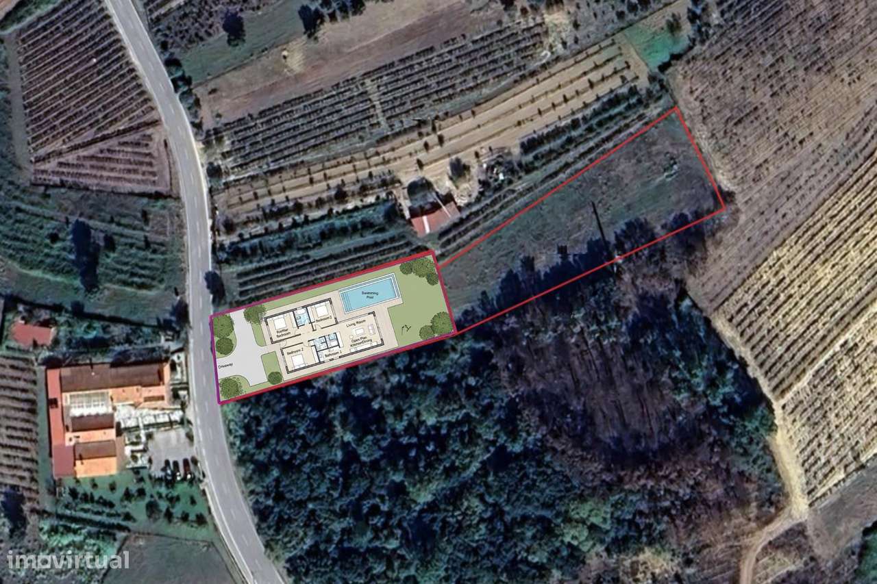 Terreno com viabilidade de construção em São Lourenço do Bairro-1