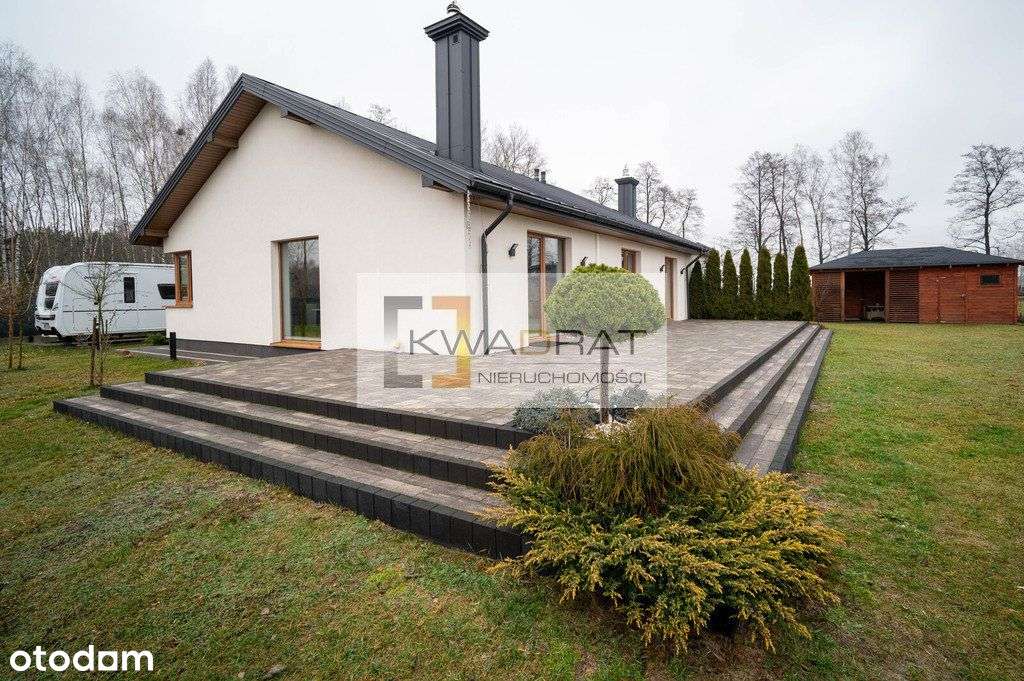 Nowoczesny dom parterowy z garażem - Cyganka-18