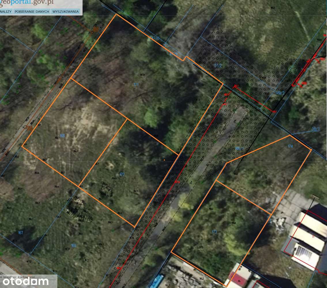 Konstantynów Łódzki - Działki budowlane - Pełny obrazek: 1/2