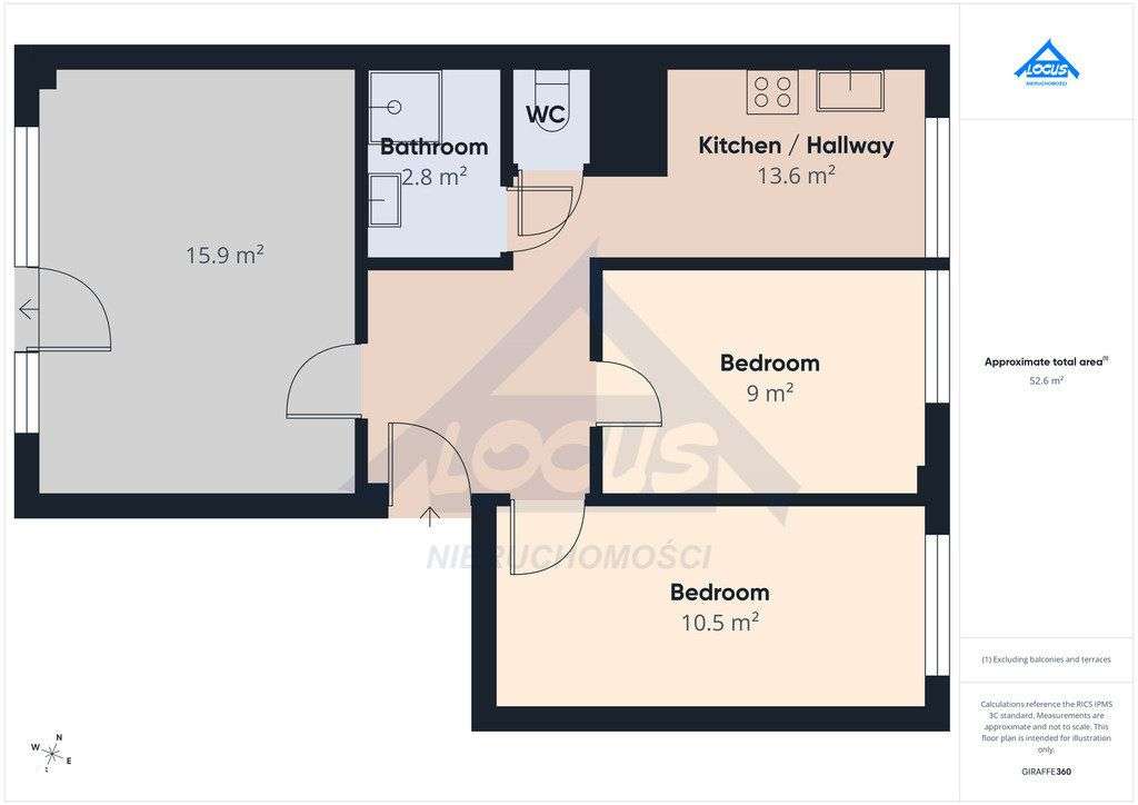 Sprzedam trzykpokojowe mieszkania Warszawa Stegny-10