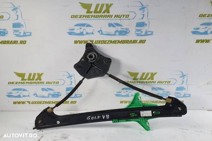 Macara geam fara motoras dreapta spate 5g4839462c Volkswagen VW Golf 7  [din 2012 pana  2017] seria - 1