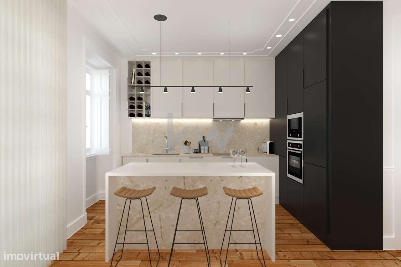 Prédio de Interesse Municipal | 8 Apartamentos + 1 Penthouse | Project - Grande imagem: 5/12