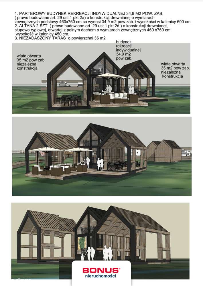 Działki z linią brzegową 3000-6