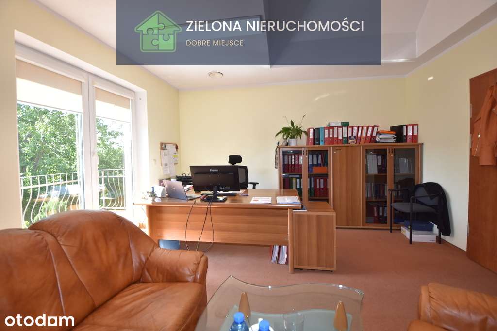 Gotowy obiekt biurowy z wyposażeniem i parkingiem-12