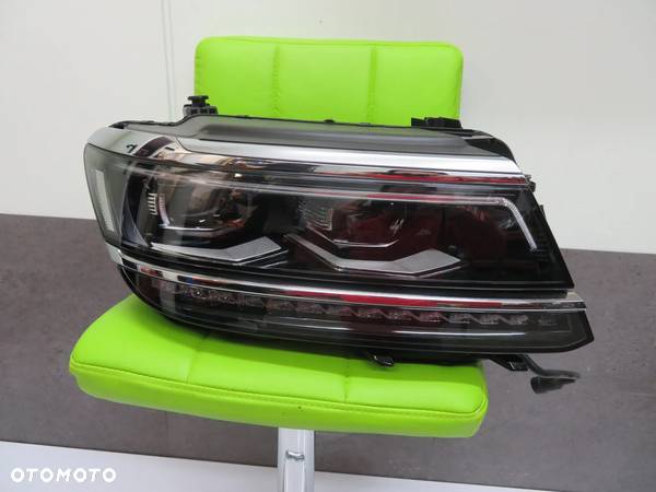 LAMPA PRAWA PRZEDNIA PRAWY PRZÓD VW TIGUAN II 2 ALLSPACE FULL LED 5NN941082C ORYGINAŁ - 1