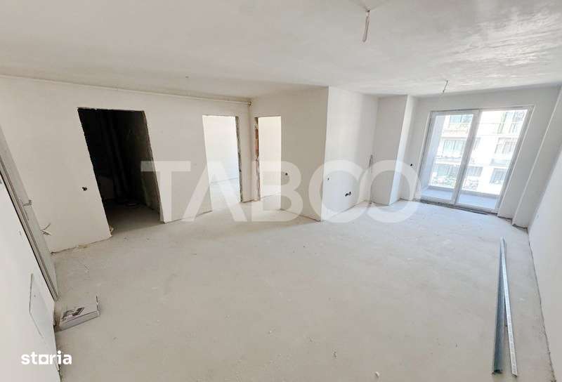 De vanzare apartament 2 camere semifinisat Baza Sportiva Gheorgheni - Imagine principală: 2/4